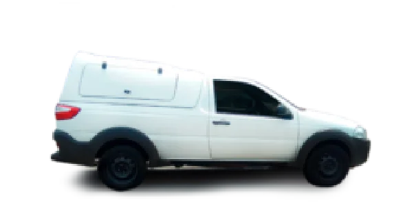 Capota de Fibra Strada com Portas Laterais