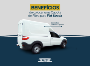 capota de fibra para fiat strada