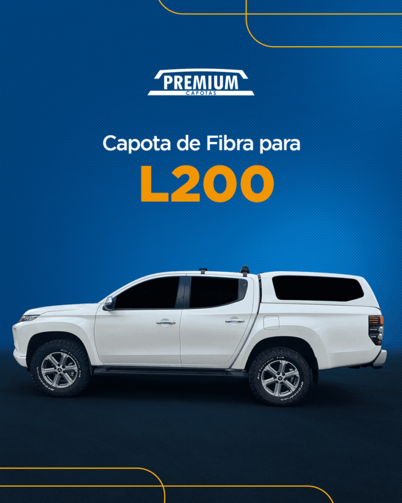 Capota de fibra para l200