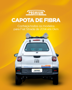 capota de fibra para fiat strada