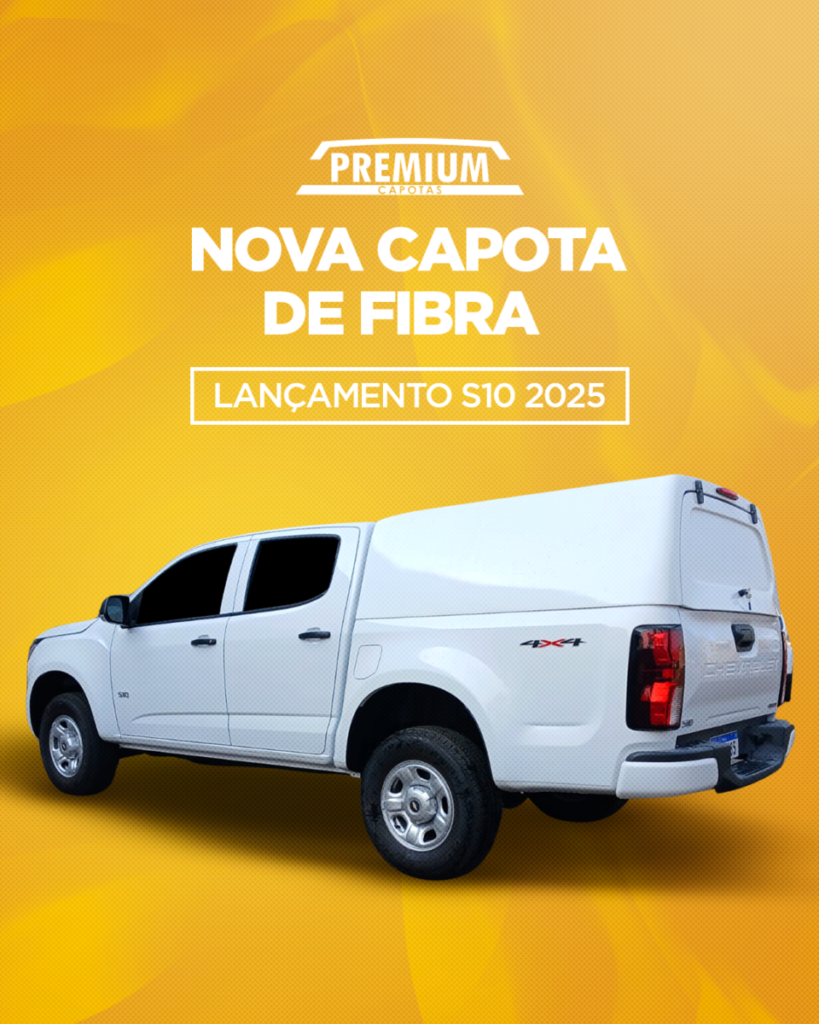 capota de fibra para s10