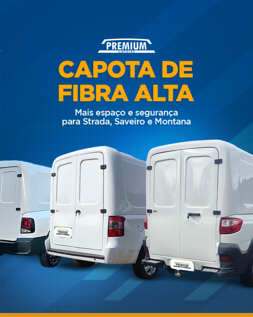 Capota de fibra alta