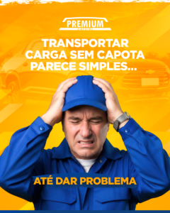 transportar carga sem capota