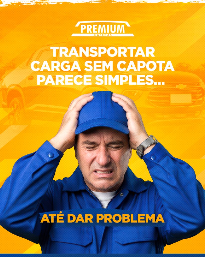 transportar carga sem capota